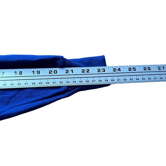 Majestic Philadelphia Phillies World Series T-Shirt Men's Small Long Sleeve Blue - Picture 7 of 8